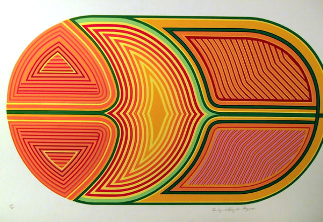 Evelyn Lapez De Guzman OP Art Serigraph