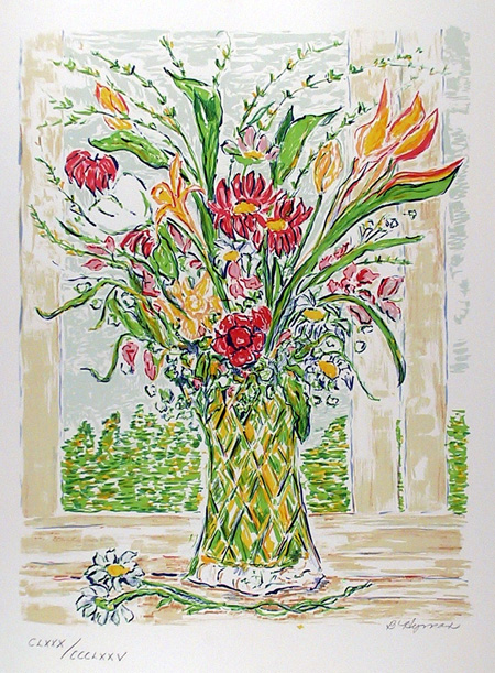 B. Hyman S/N Floral Print, Beverly Arrangement
