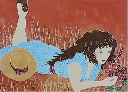 Gina Lombardi S/N Lithograph, Summer Day