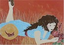 Gina Lombardi S/N Lithograph, Summer Day