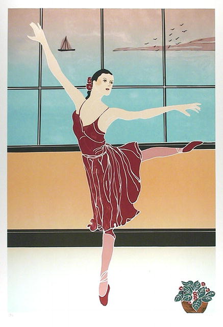 Gina Lombardi S/N Lithograph, Solitary Dancer