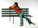 A.P. Vincent Park Bench, Signed Serigraph