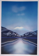 Irene Dedicova, Mountain Landscape Lithograph