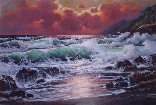 Alex Dziqurski Print, From Sea To Shining Sea