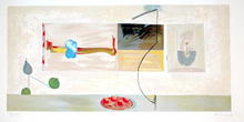 Daniel Marshall S/N Print, Pears & Apples