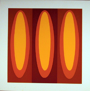 Hellen Thomas S/N OP Art Serigraph