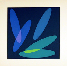 Hellen Thomas S/N OP Art Serigraph
