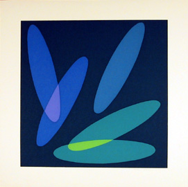 Hellen Thomas S/N OP Art Serigraph