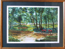 Michel Saint Albans Framed Landscape Print