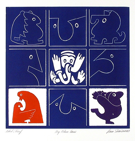 Jean Sariano S/N Etching By Blue Law