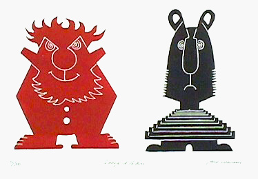 Jean Sariano S/N Etching, Le Rouge et Le Noir
