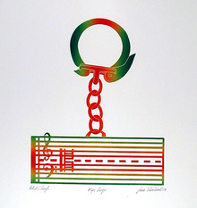 Jean Sariano S/N Etching, Keys Largo
