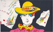 Peter Max S/N Serigraph Print, If Series: If