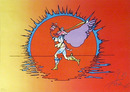 Peter Max S/N Serigraph Print, If Series: