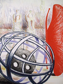 Henry Moore Lithograph 1949, Sculpture