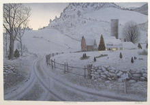 Mel Hunter S/N Lithograph, Holiday at Sky Farm