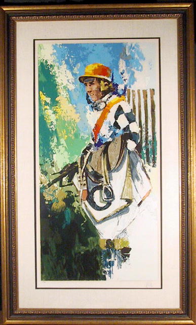 Wayland Moore S/N Serigraph, Jockey