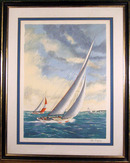 Alex Packham, S/N Lithograph, Sailing Ships