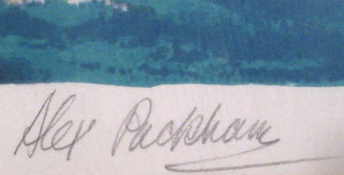 Alex Packham, S/N Lithograph, Sailing Ships