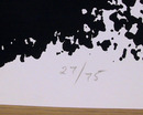 Adolph Gottlieb Silkscreen, Germination 1967