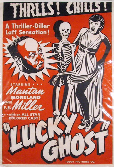 Vintage Poster, Mantan Moreland in Lucky Ghost