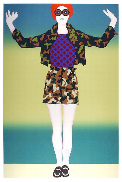 Kiki Kogelnik, War Baby, Serigraph