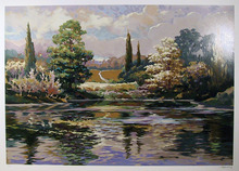 Elizabeth Horning S/N Serigraph, Landscape