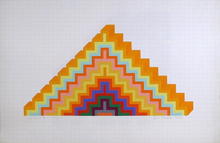 Joe Tilson S/N Serigraph, Ziggurat 5