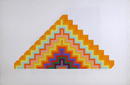Joe Tilson S/N Serigraph, Ziggurat 5