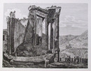 Rossini 1957 Etching, Altra Veduta del Tempio