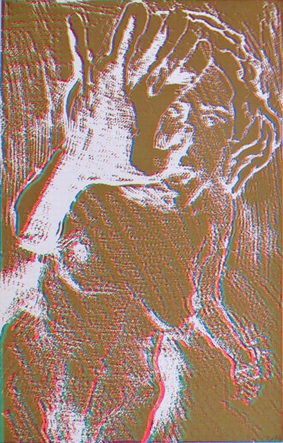 Lloyd Fertig Signed Silkscreen print, Nude