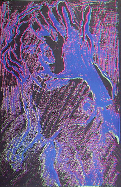Lloyd Fertig Signed Silkscreen print, Nude