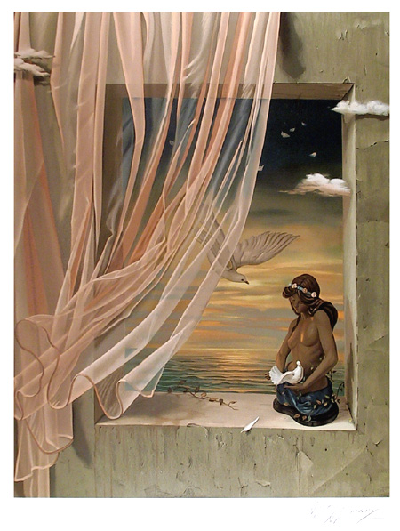 Alex Alemany S/N Lithograph Print, Surreal