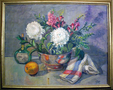 Adela Smith Lintelmann Oil Painting, Floral