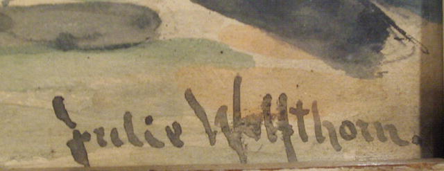 Julie Wolfthorn German Watercolor Painting 1930
