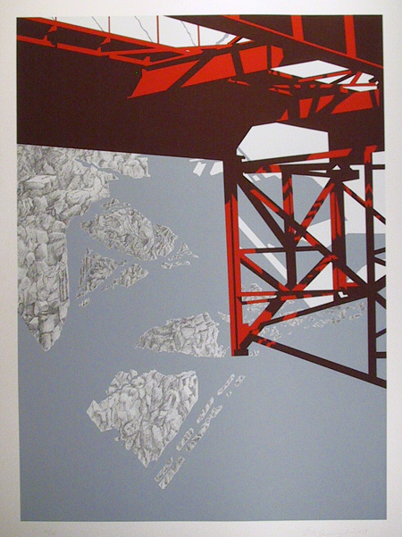 Allan D'arcangelo S/N Serigraph Print
