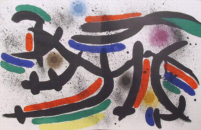 Joan Miro, Lithograph IX, 1972