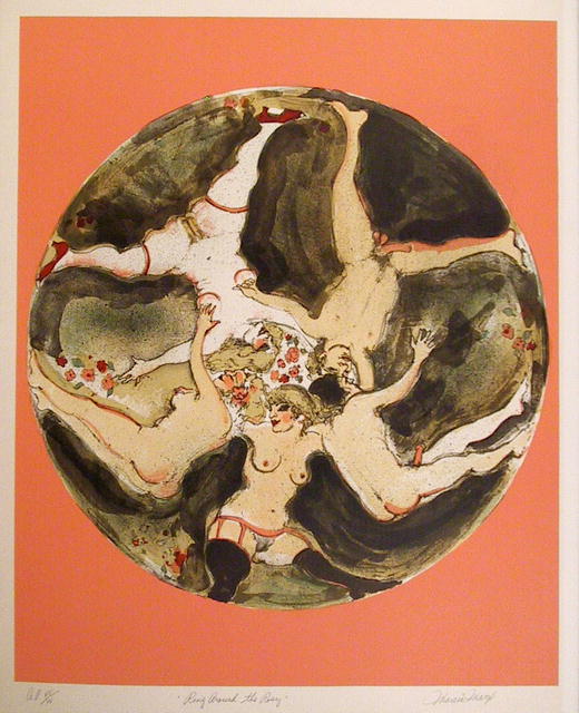 Marcia Marx S/N Lithograph, Ring around the