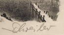 Georges Schreiber Signed Lithograph, Clam Point