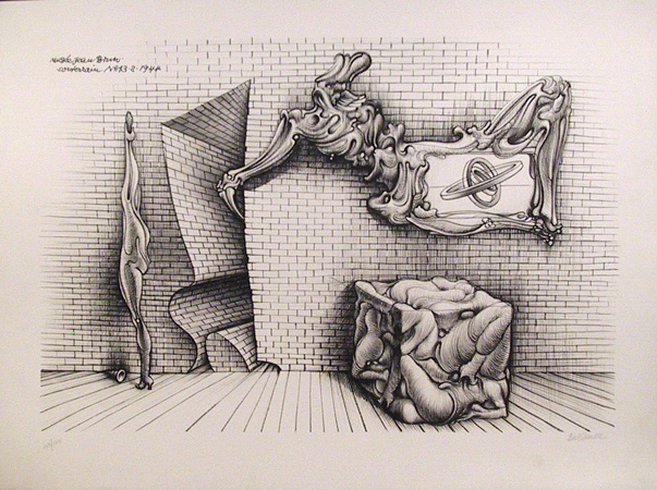 Hans Bellmer, Signed Lithograph, Surrealist
