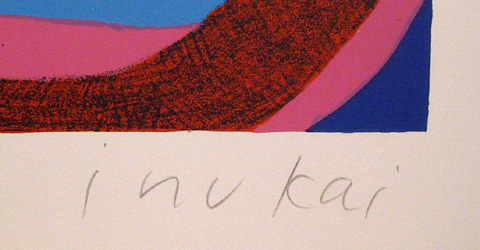 Kyohei Inukai S/N Serigraph, Flamboyant