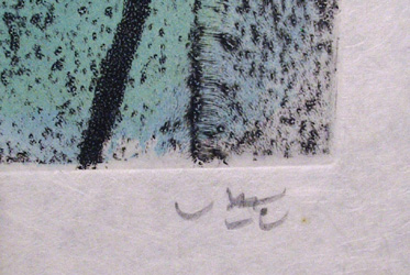 Roberto Matta S/N Etching, Centre Neouds