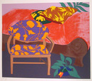 Hunt Slonem S/N Serigraph Print, 1980