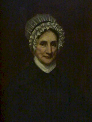18th Century Woman Oil on Canvas