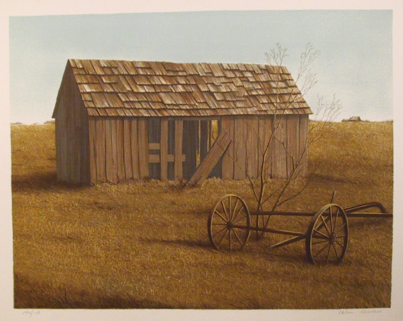 Helen Rundell S/N Lithograph, Landscape