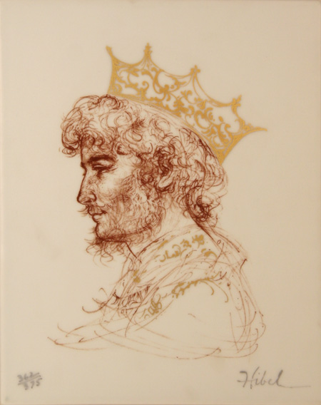 Edna Hibel Six Lithographs, David Suite