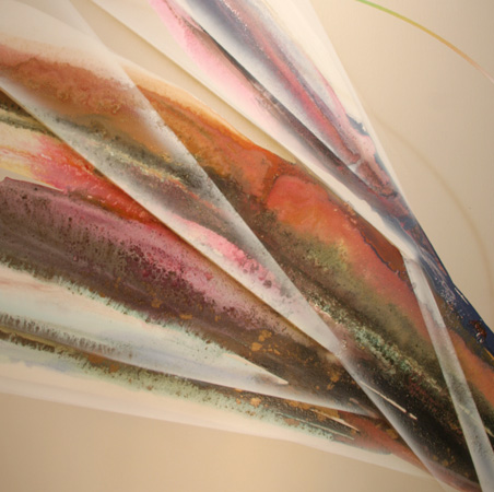 Elba Alvarez Large Oil Painting, Abstract