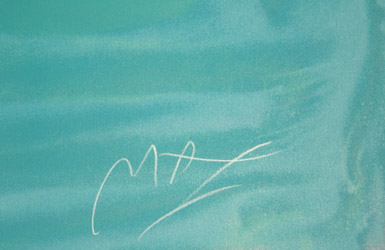 Peter Max Signed Lithograph, Sage