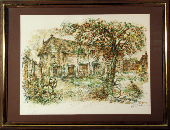 Daniel Louradour, Lithograph c. 1975
