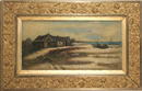 C.A. Edward Framed Oil Painting, Landscape